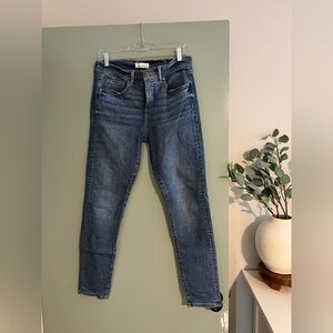 LOFT Modern Skinny Crop Jeans Size 27